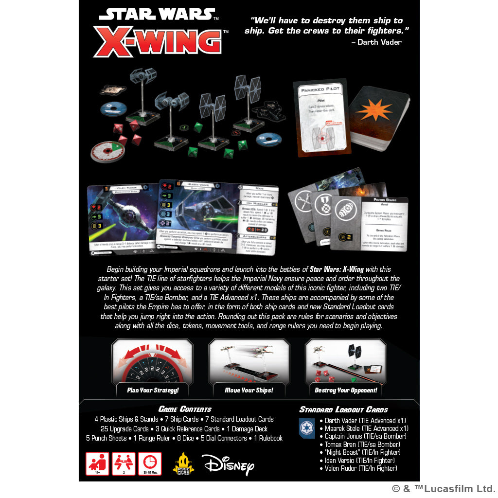 Star Wars: X-Wing Miniatures Game Core Set - 2nd Edition [Board