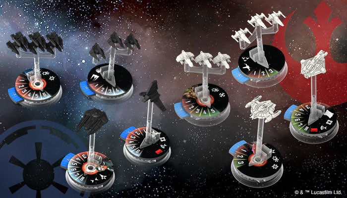 Star Wars Armada Imperial Fighter Squadrons II Expansion Wraith