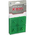 Star Wars: X-Wing Green Bases & Pegs