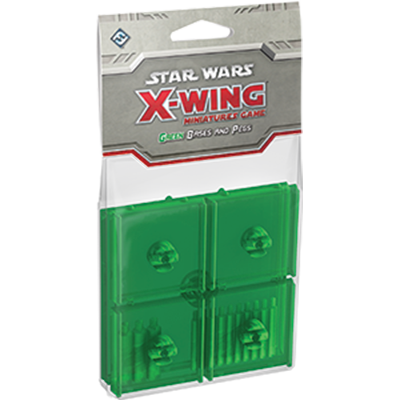 Star Wars: X-Wing Green Bases & Pegs