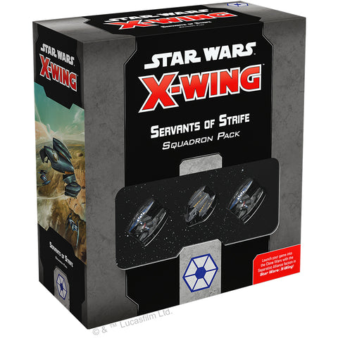 Star Wars: X-Wing 2nd Edition Servants of Strife Squadron Pack
