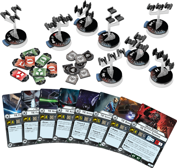 Star Wars Armada Imperial Fighter Squadrons Expansion Wraith