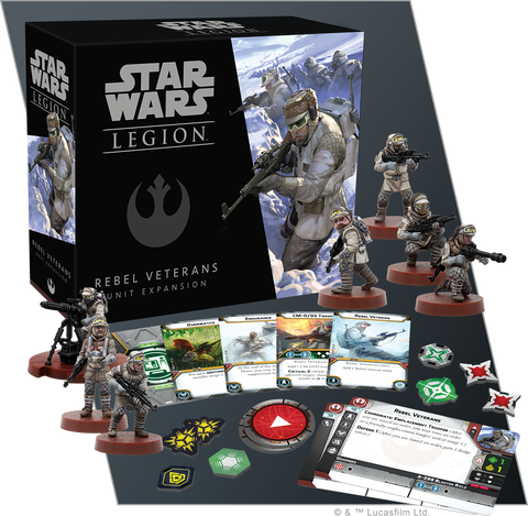 Star Wars Legion Rebel Alliance Rebel Commanders Unit Expansion